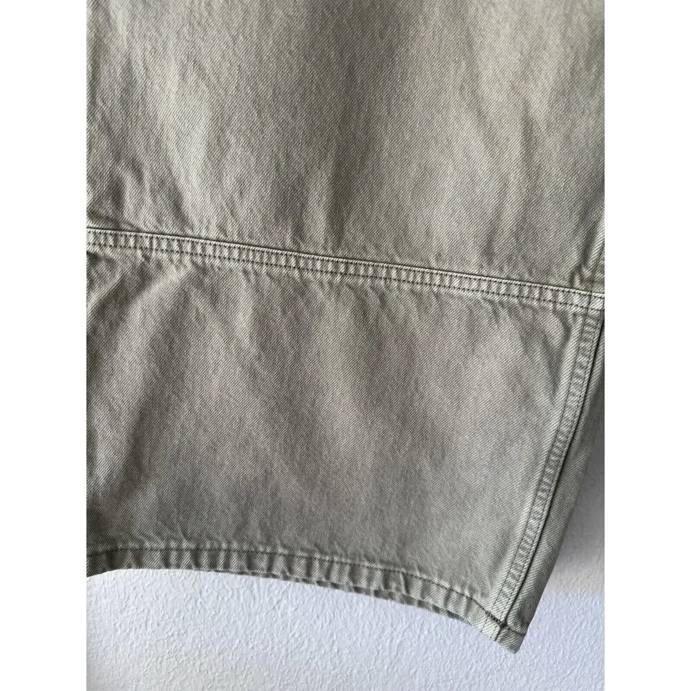 Everlane Olive Wide Leg Jeans - Picture 5 of 13